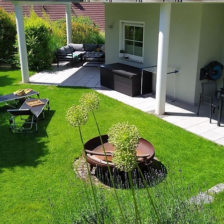 Entspannen Im Grunen, Ferienwohnung Mit Eigenem Garten Keilberg Kültér fotó