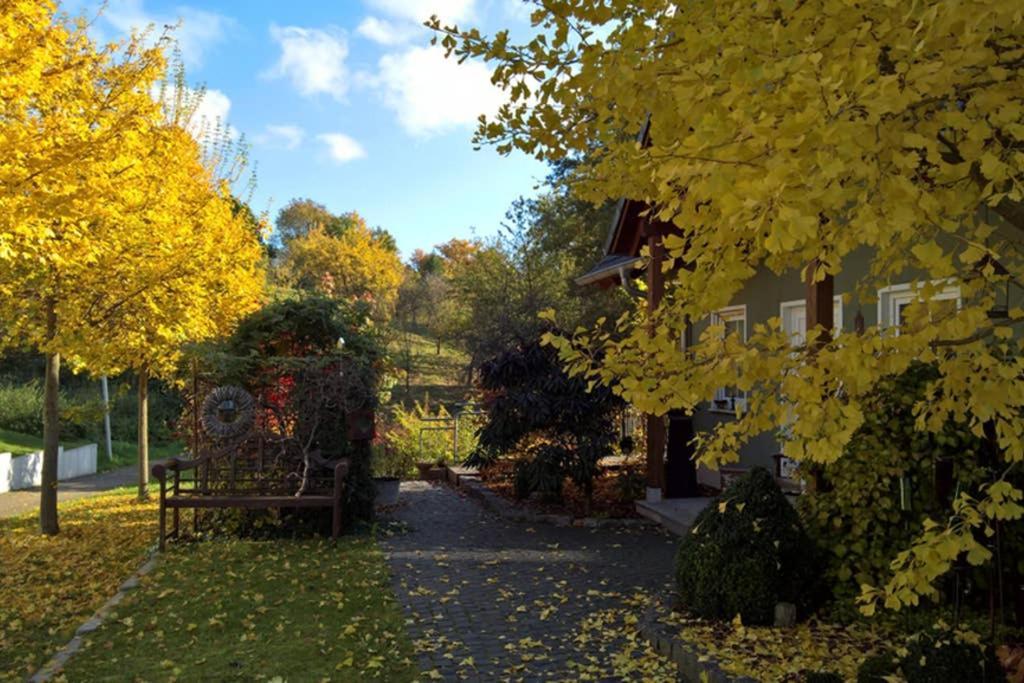 Entspannen Im Grunen, Ferienwohnung Mit Eigenem Garten Keilberg Kültér fotó