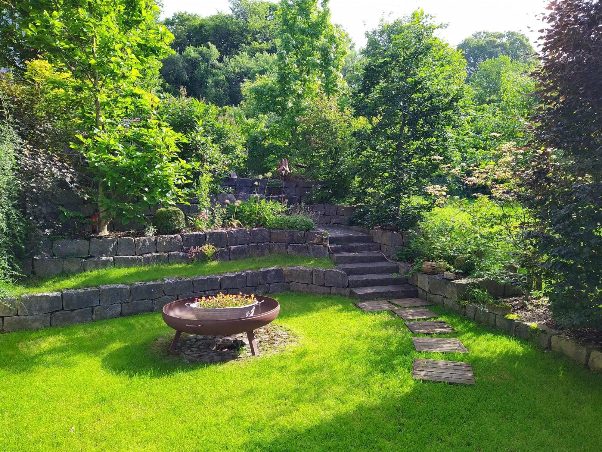 Entspannen Im Grunen, Ferienwohnung Mit Eigenem Garten Keilberg Kültér fotó